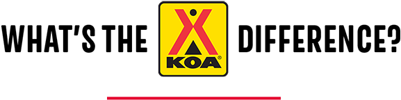 Whats The KOA Difference Logo - Own a KOA Whats The KOA Difference